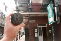 Spider puck 
on Bourbon Street